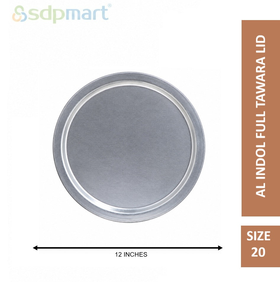 SDPMart Aluminum Indol Tawara Small W/Lid