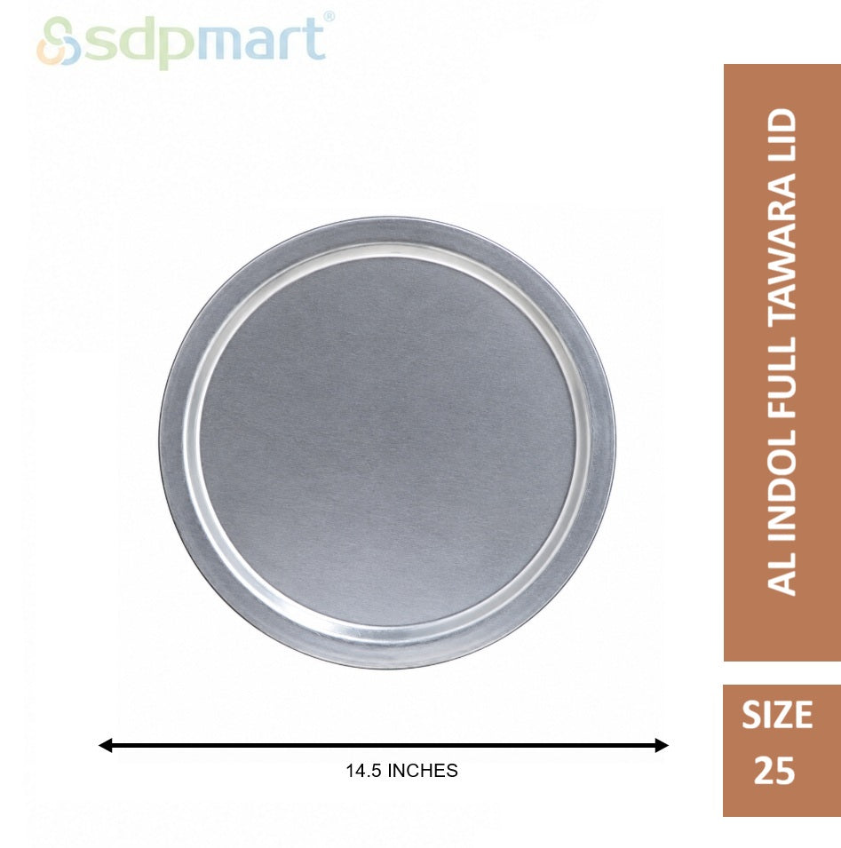 SDPMart Aluminum Indol Tawara Small W/Lid