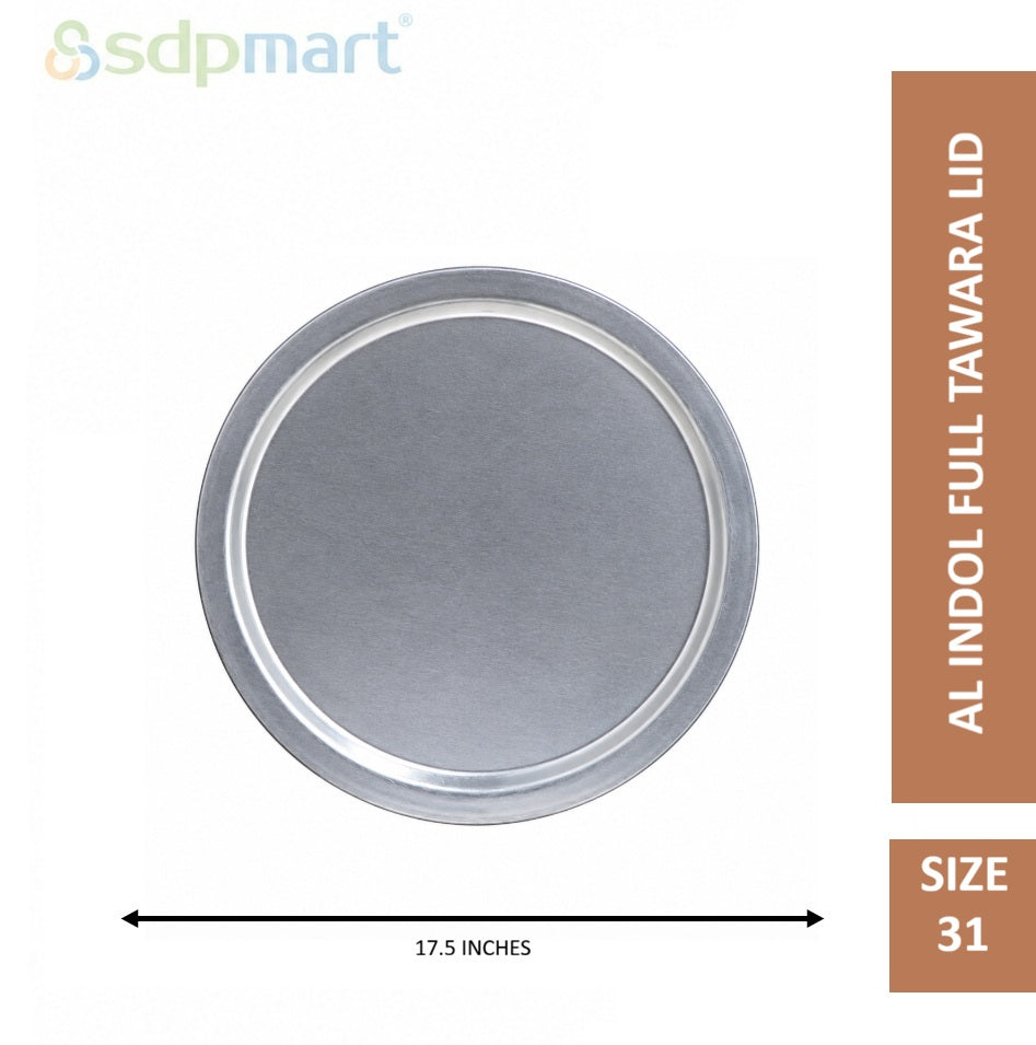 SDPMart Aluminum Indol Tawara Small W/Lid