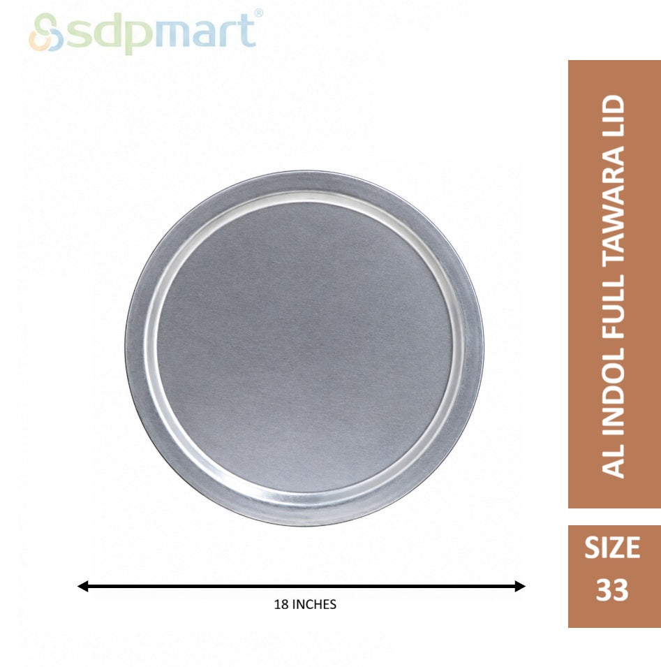 SDPMart Aluminum Indol Tawara Small W/Lid