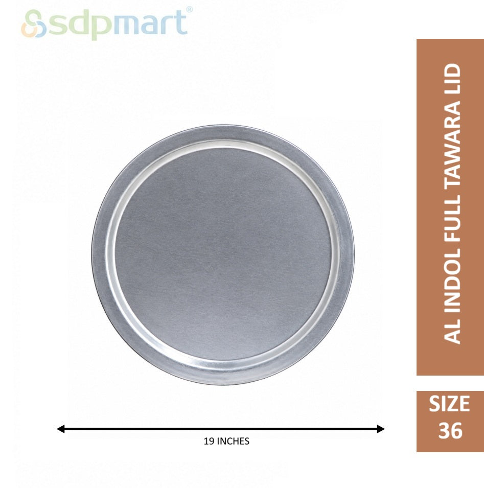 SDPMart Aluminum Indol Tawara Small W/Lid