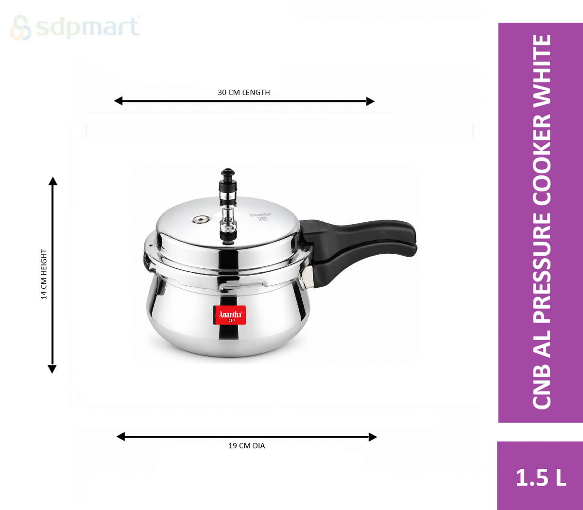 SDPMart CNB AL Pressure Cooker