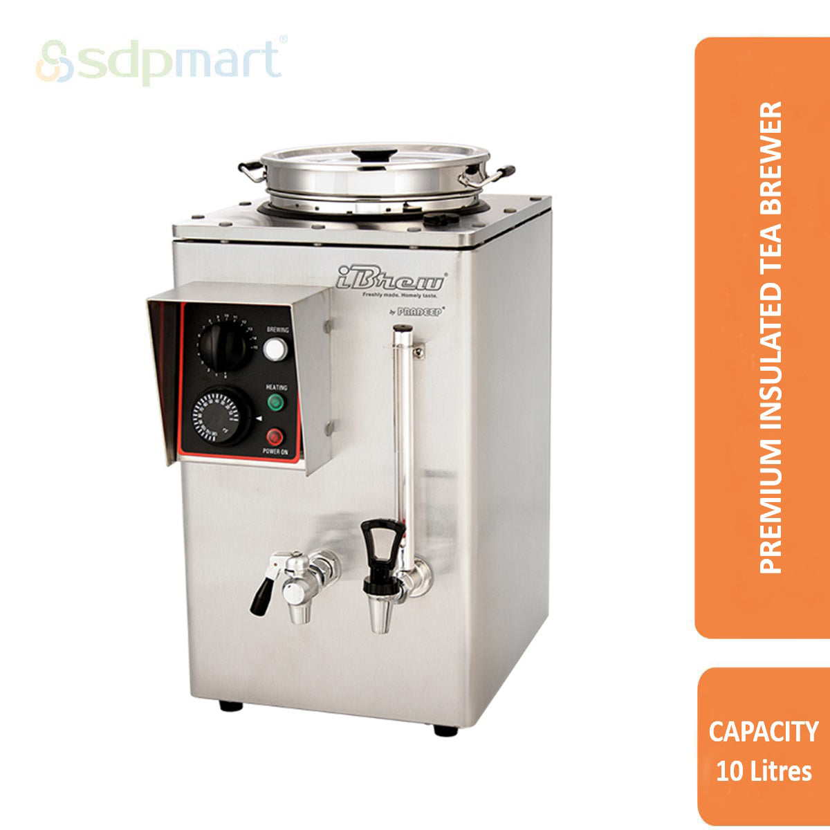 Premium Insulated Tea Brewer & Milk Steamer