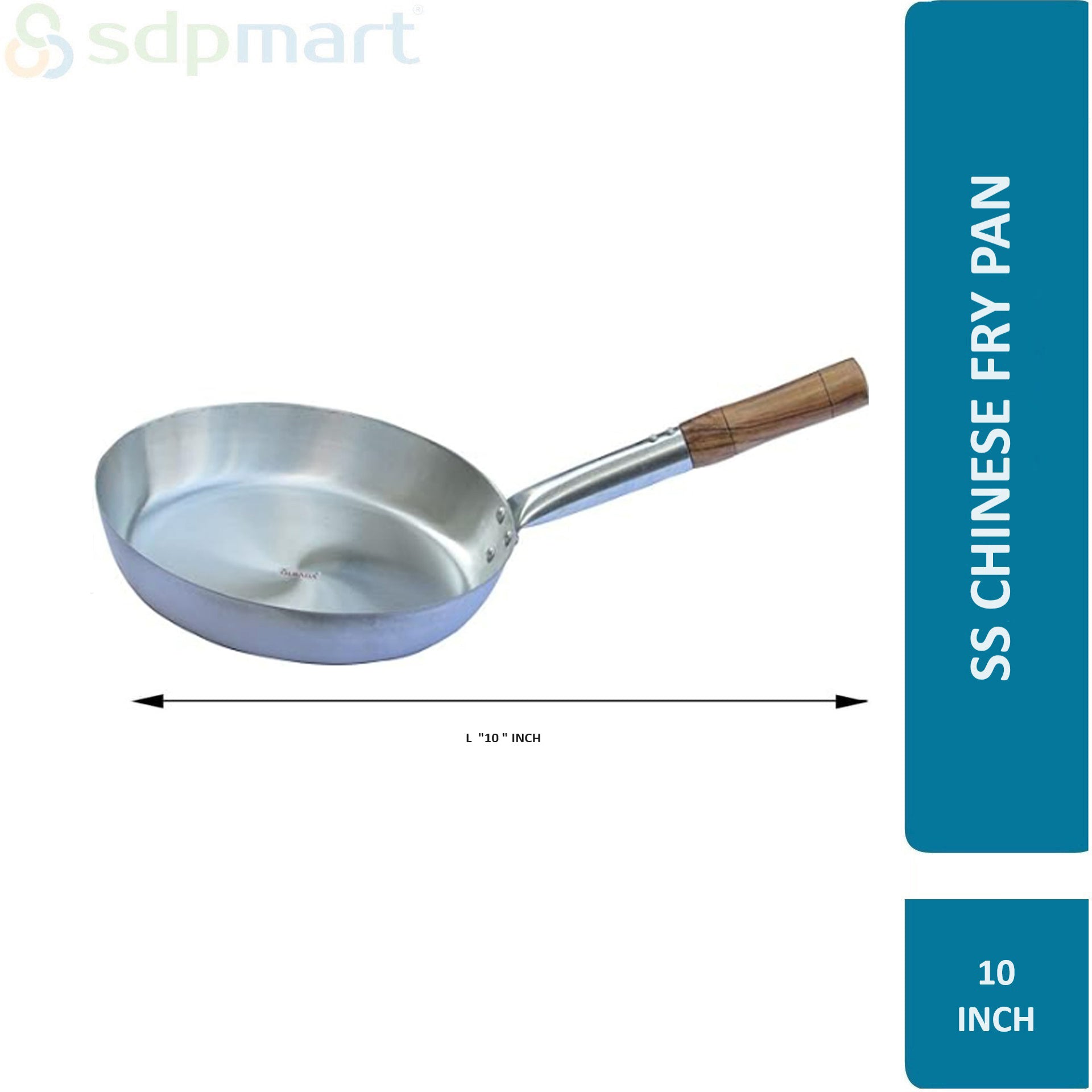 SDPMart SS Chinese Fry Pan