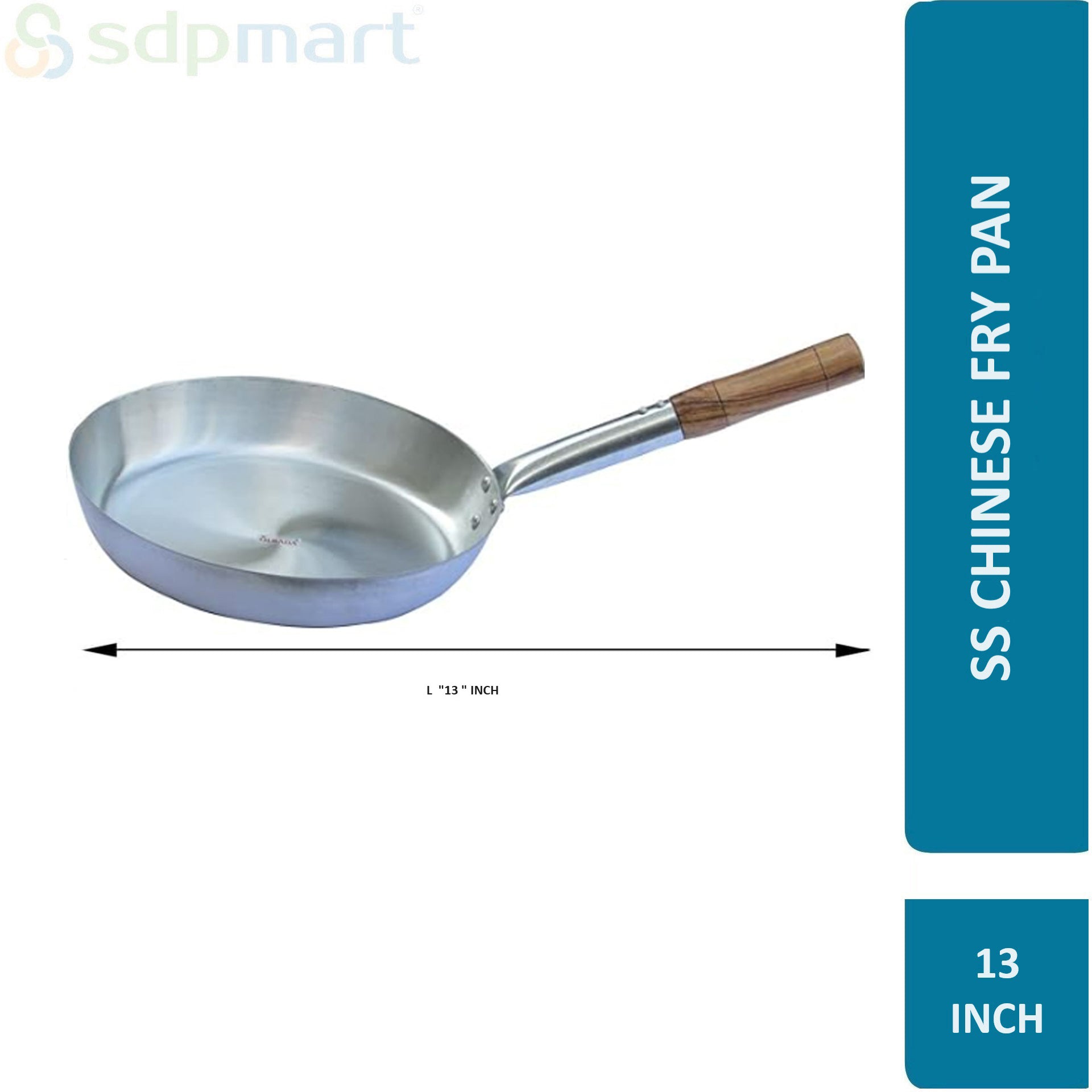 SDPMart SS Chinese Fry Pan