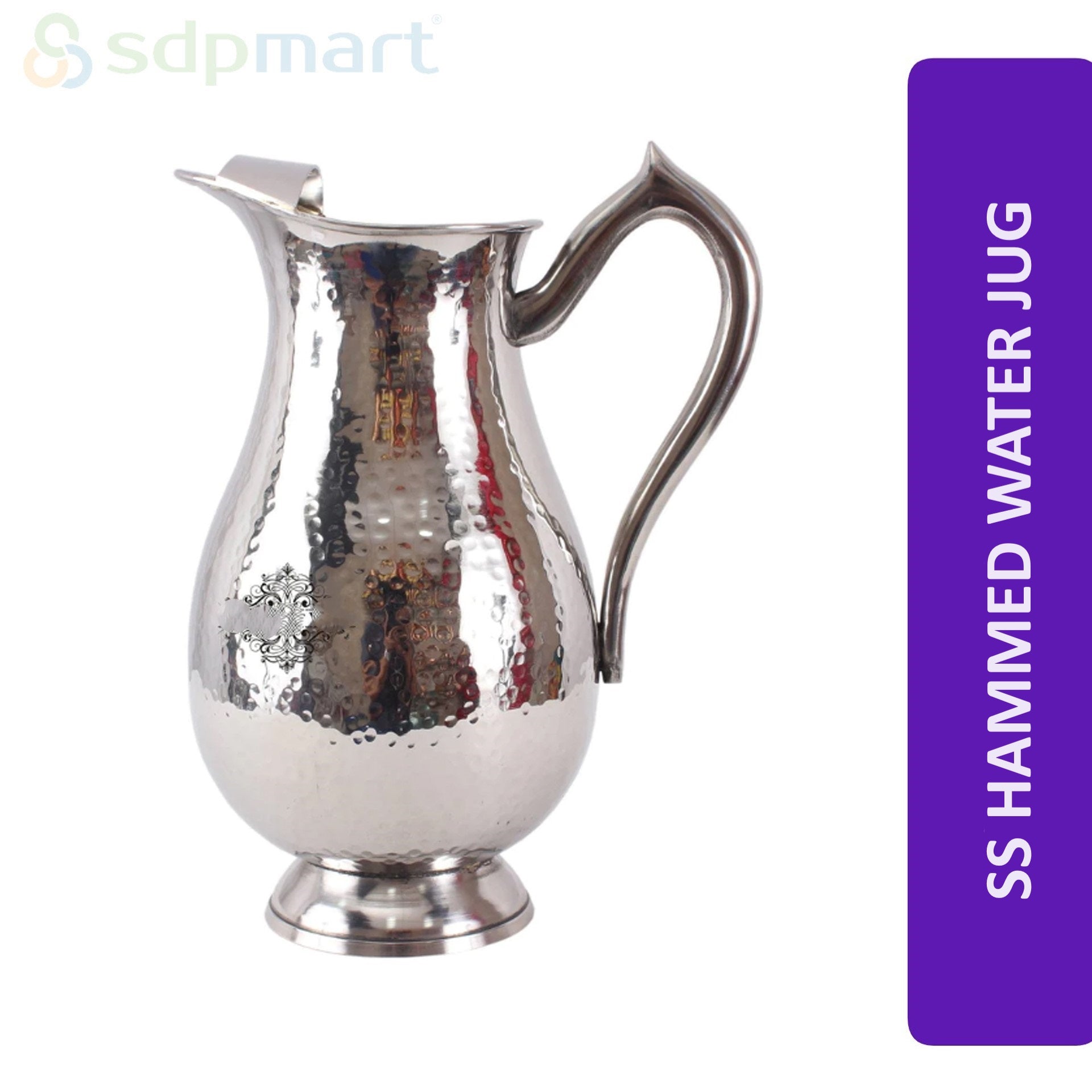 SDPMart SS Bamboo Water Jug Hammed