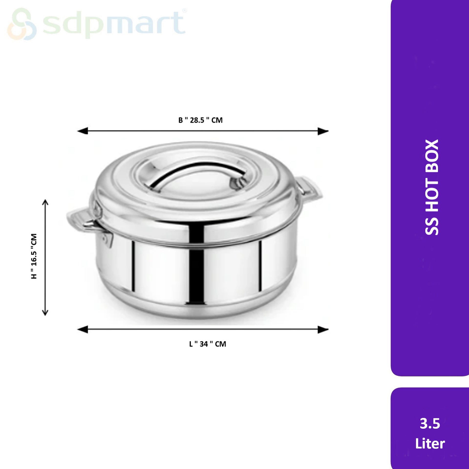 SDPMart SS Hot box Regular