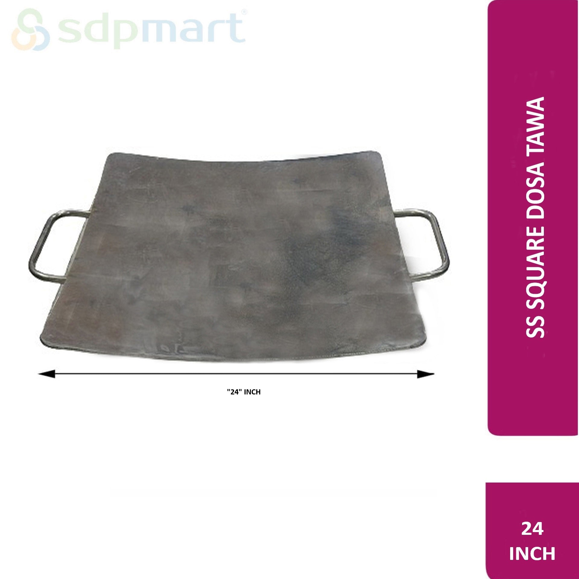 SDPMart SS SQUARE DOSA TAWA