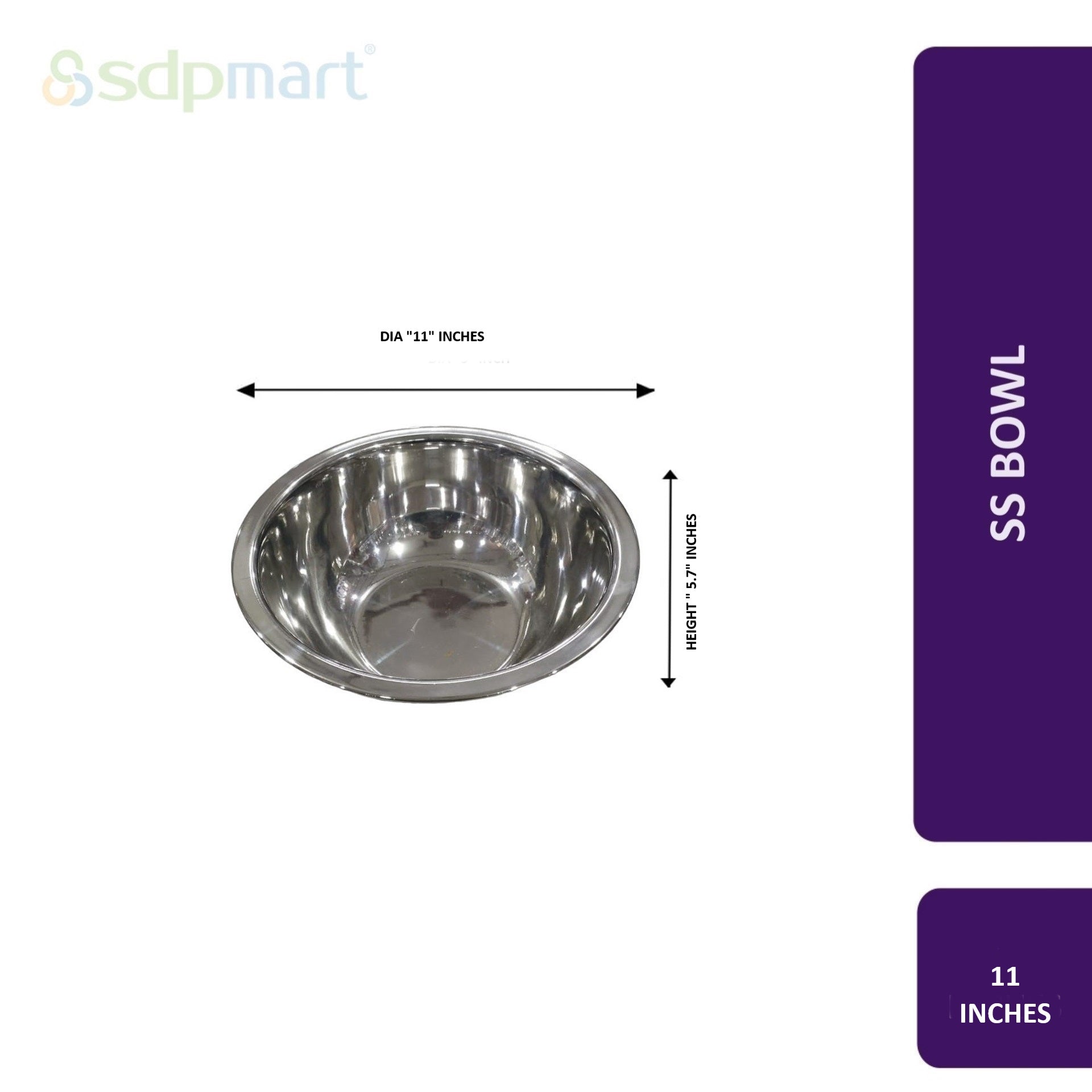 SDPMart SS Bowl