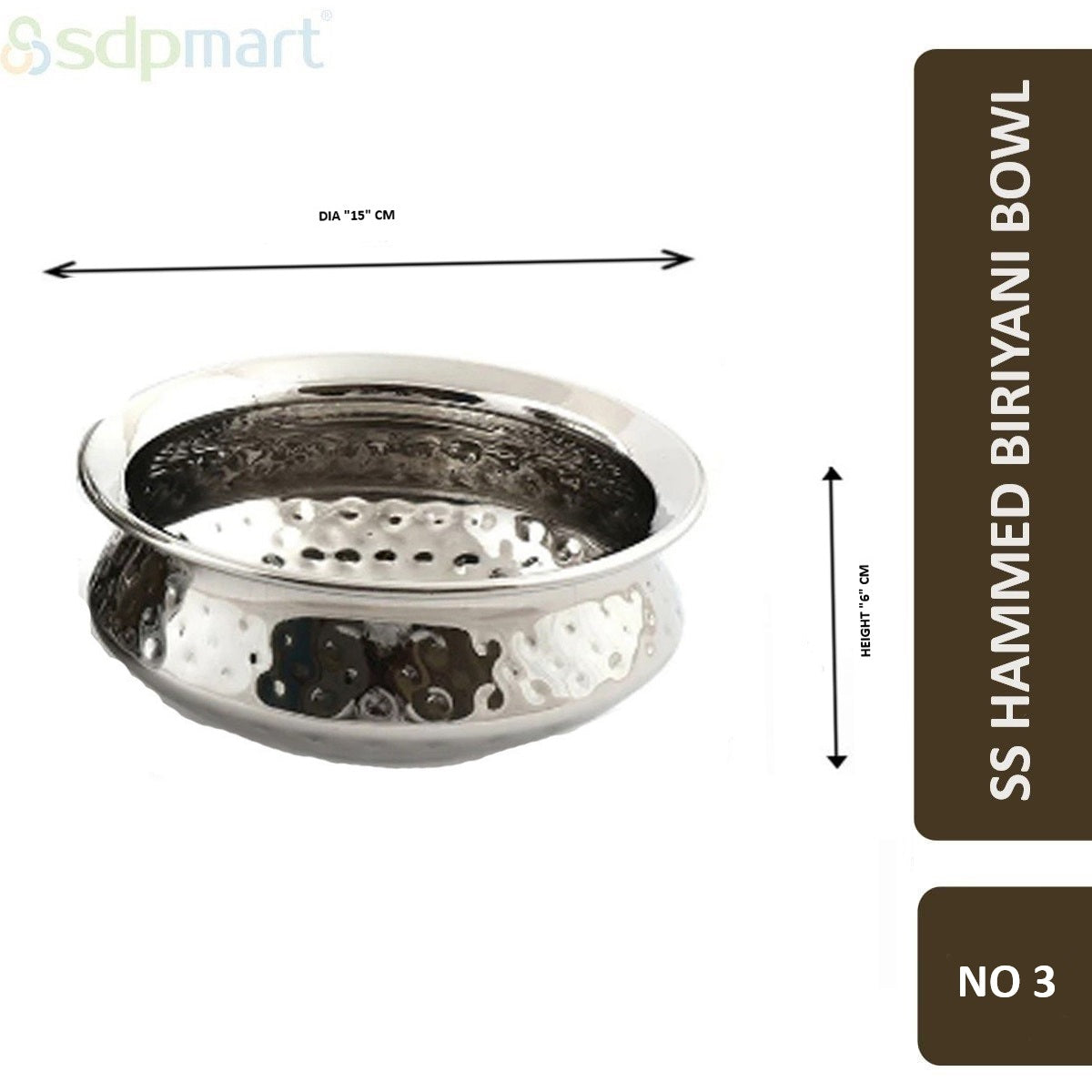 SDPMart SS Hammed Biriyani Hundi