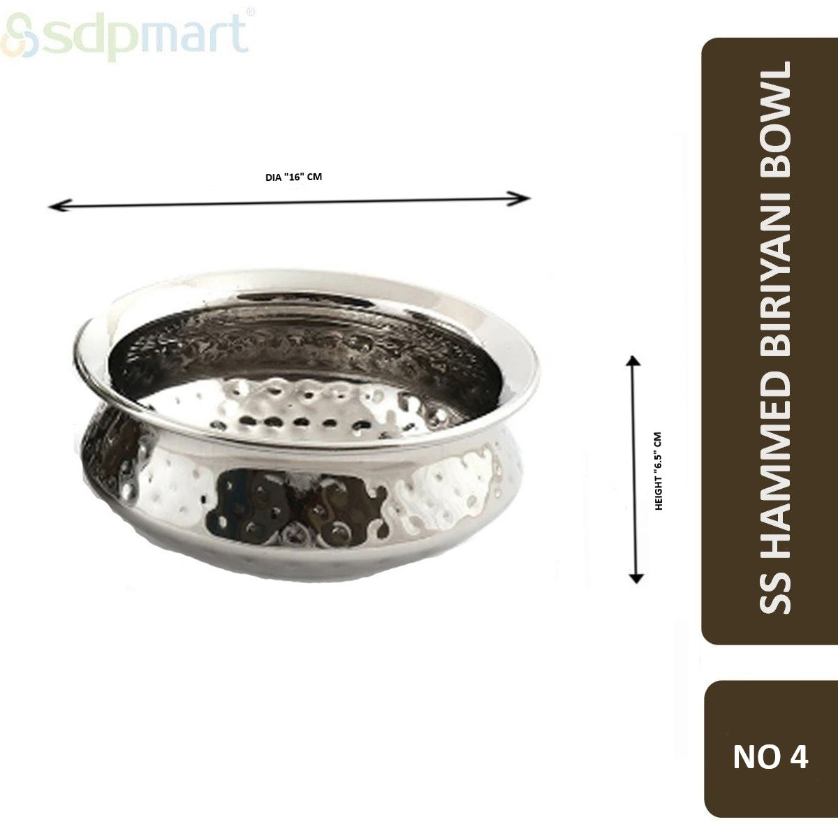 SDPMart SS Hammed Biriyani Hundi
