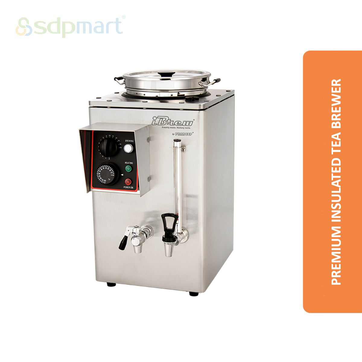 Premium Insulated Tea Brewer & Milk Steamer