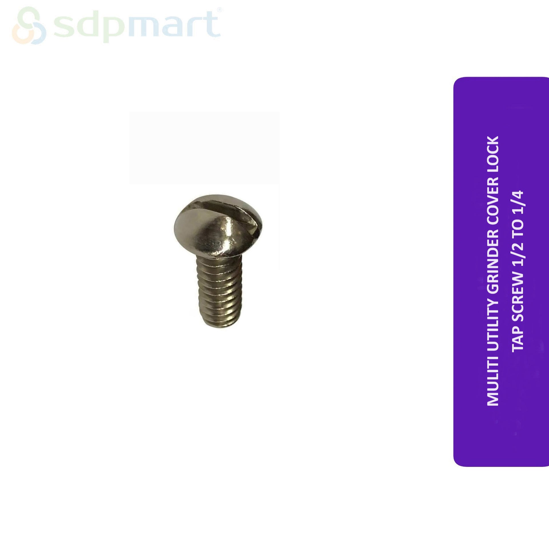 SDPMart Muliti Utility Grinder Cover Lock Tap Screw 1/2 To ¼