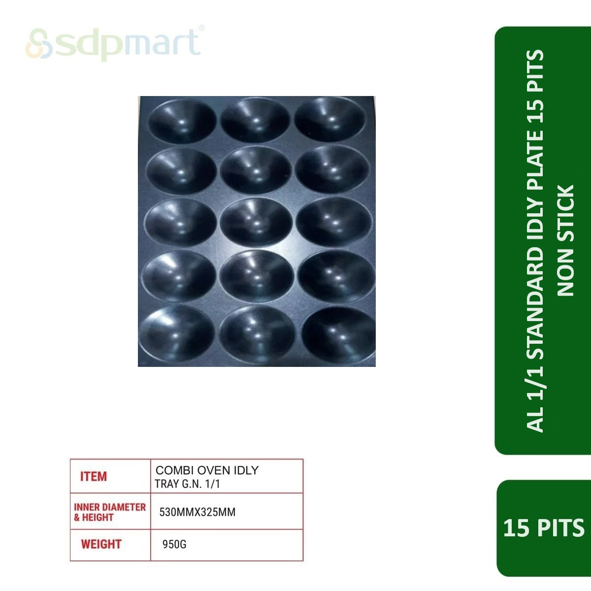 SDPMart Aluminum Idly Plates  Non-Stick-(Combi Ovan)