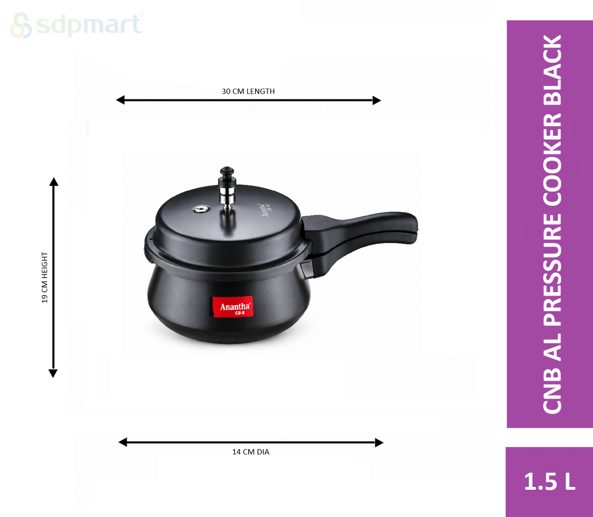 SDPMart CNB AL Pressure Cooker