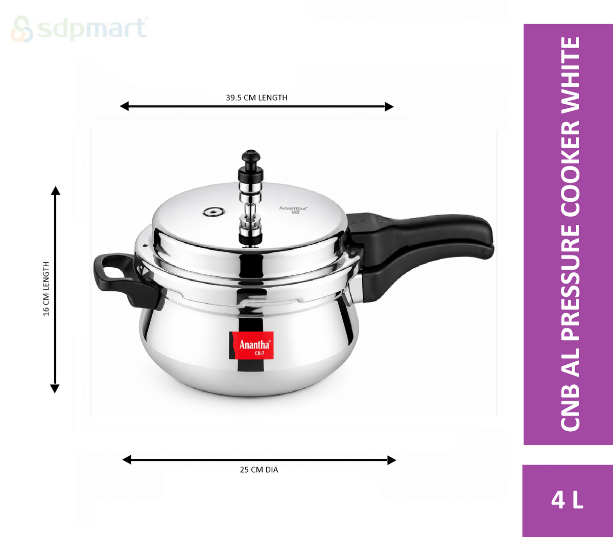 SDPMart CNB AL Pressure Cooker