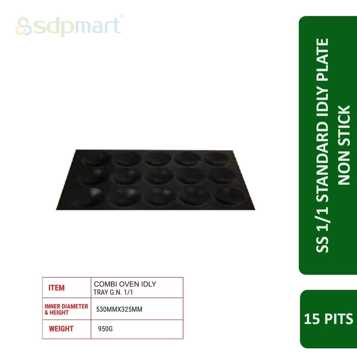 SDPMart Aluminum Idly Plates  Non-Stick-(Combi Ovan)