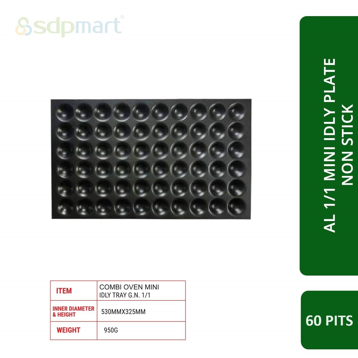 SDPMart Aluminum Idly Plates  Non-Stick-(Combi Ovan)