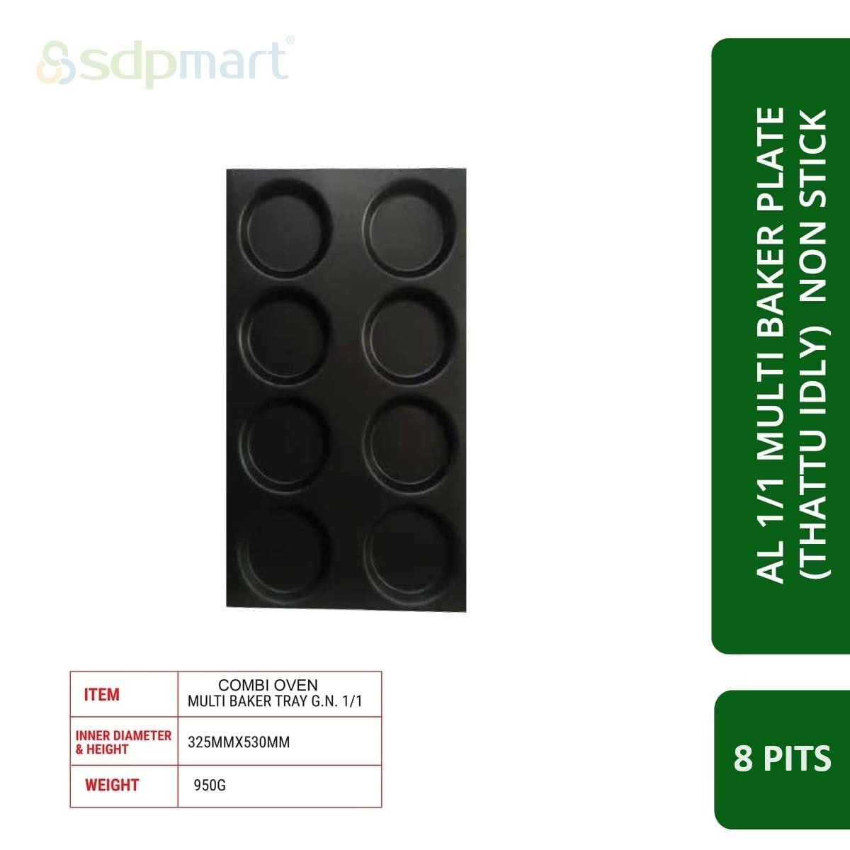 SDPMart Aluminum Idly Plates  Non-Stick-(Combi Ovan)