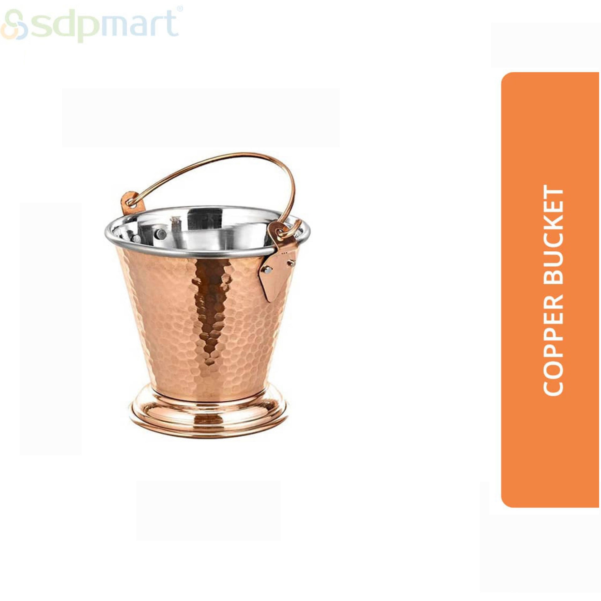 SDPMart Copper Bucket