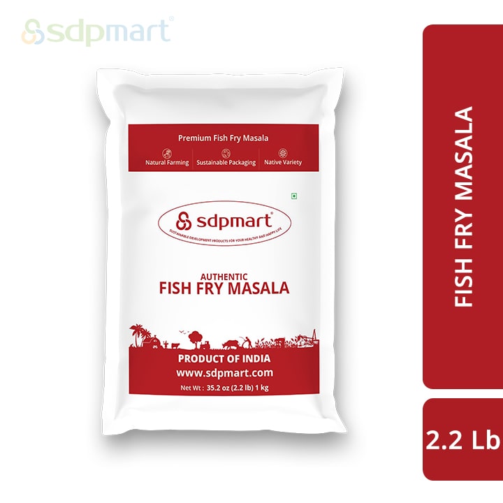 SDPMart Fish Fry Masala Powder 1 Kg (2.2 LB)