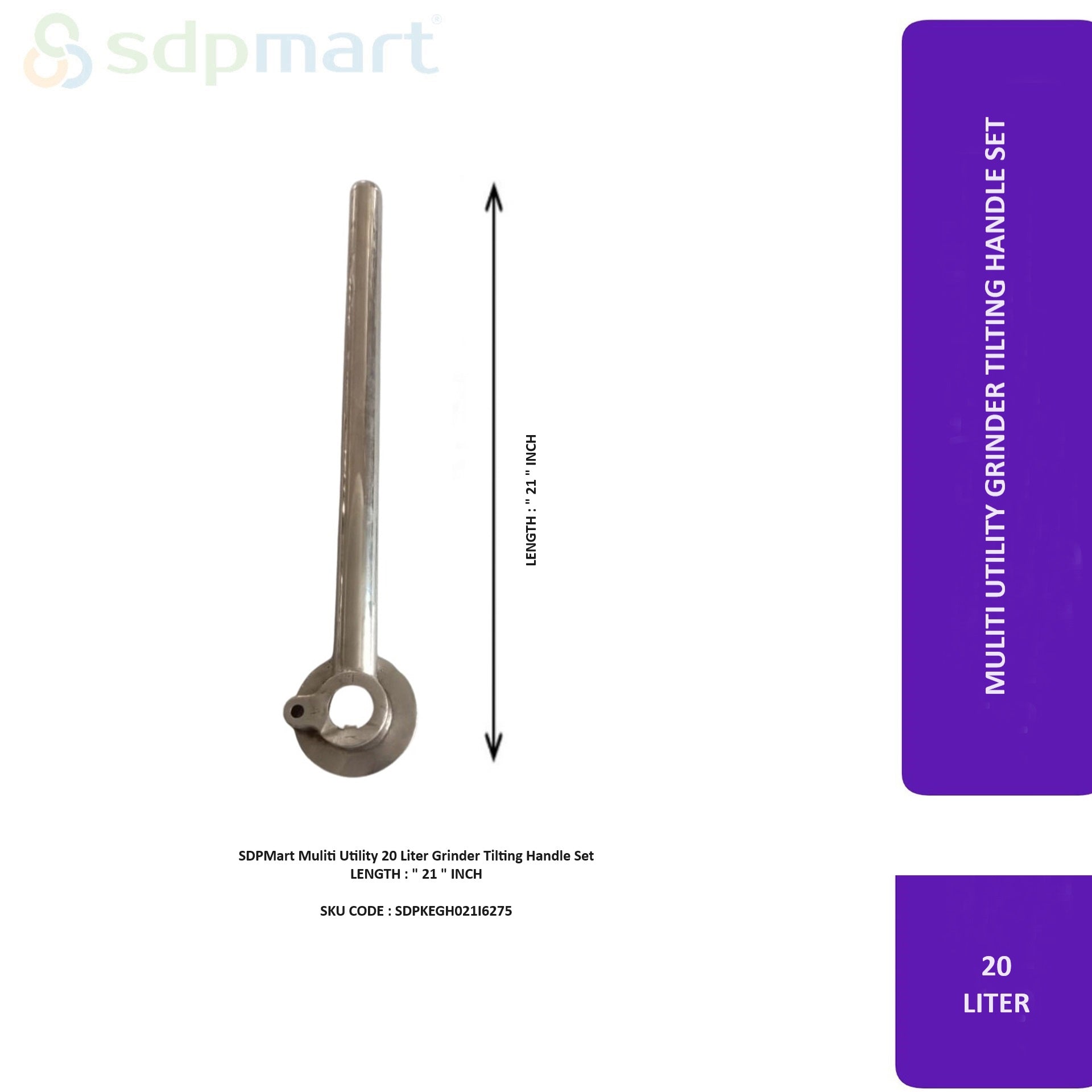 SDPMart Multi Utility  Grinder Tilting Handle Set