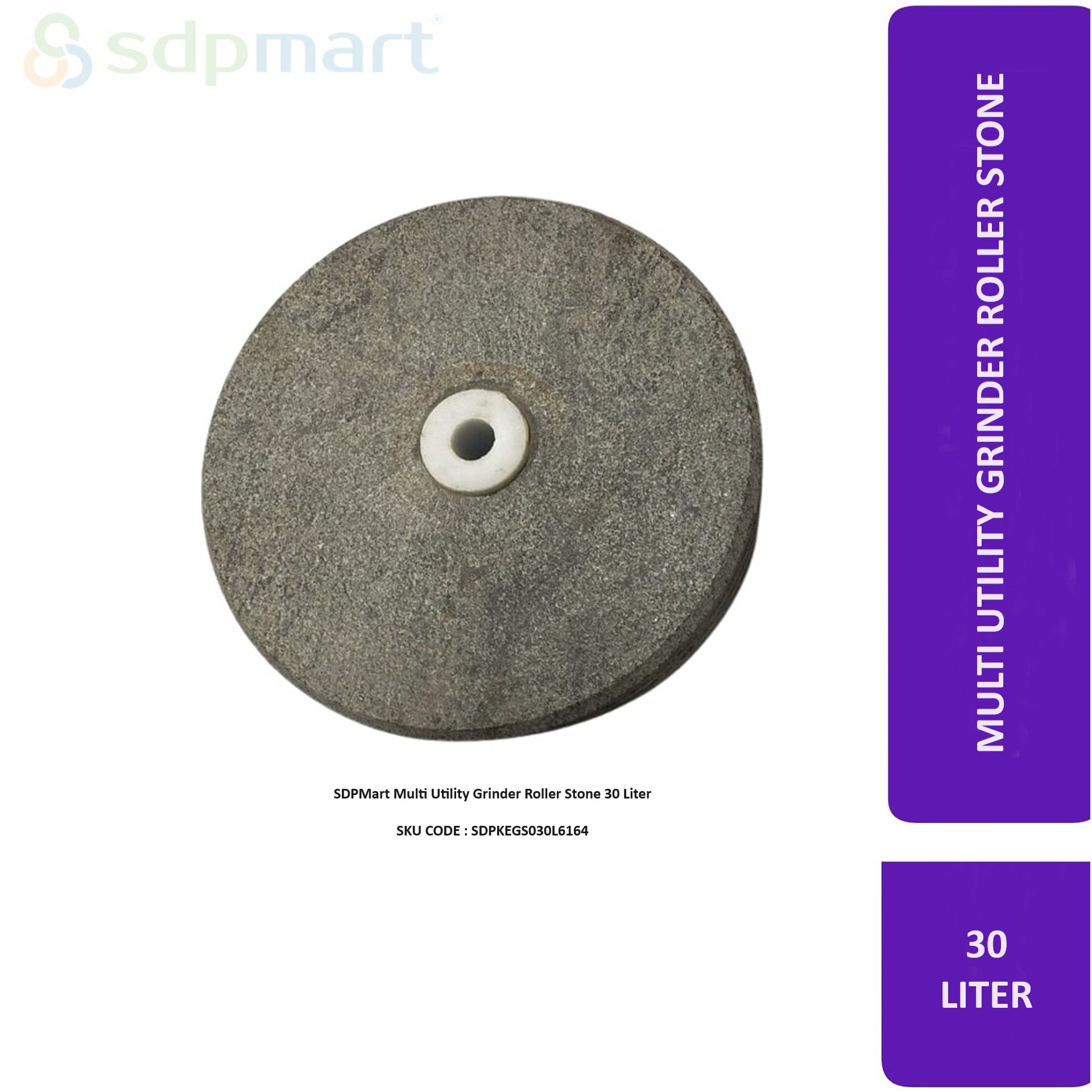 SDPMart Multi Utility Grinder Roller Stone 30 Liter