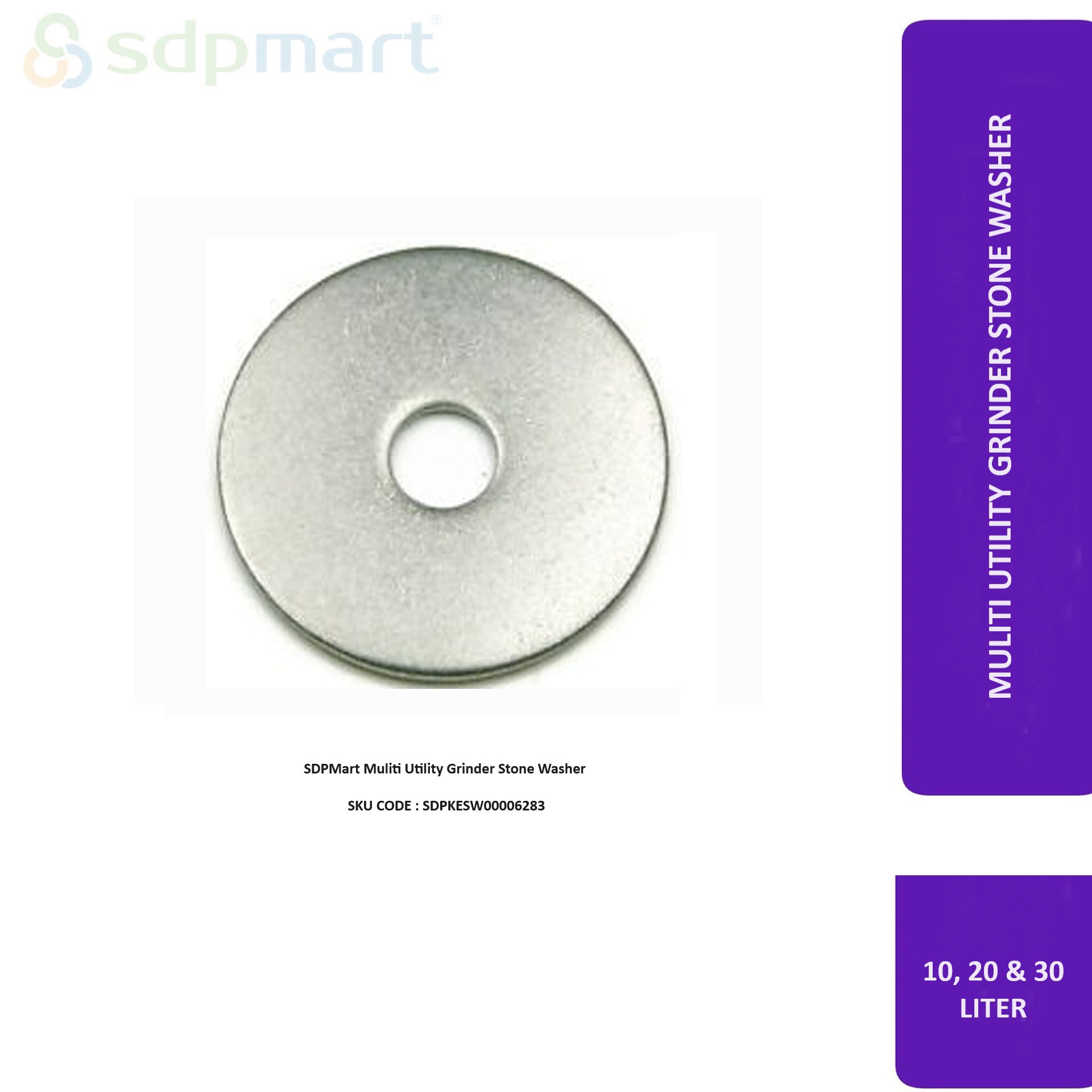 SDPMart Multi Utility Grinder Stone Washer