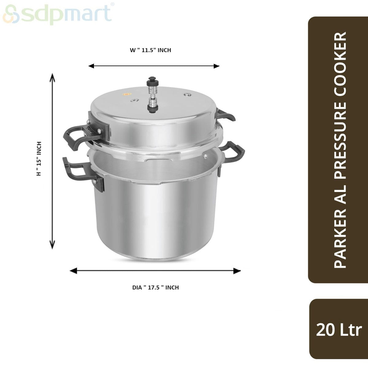 Parker Aluminum Pressure Cooker