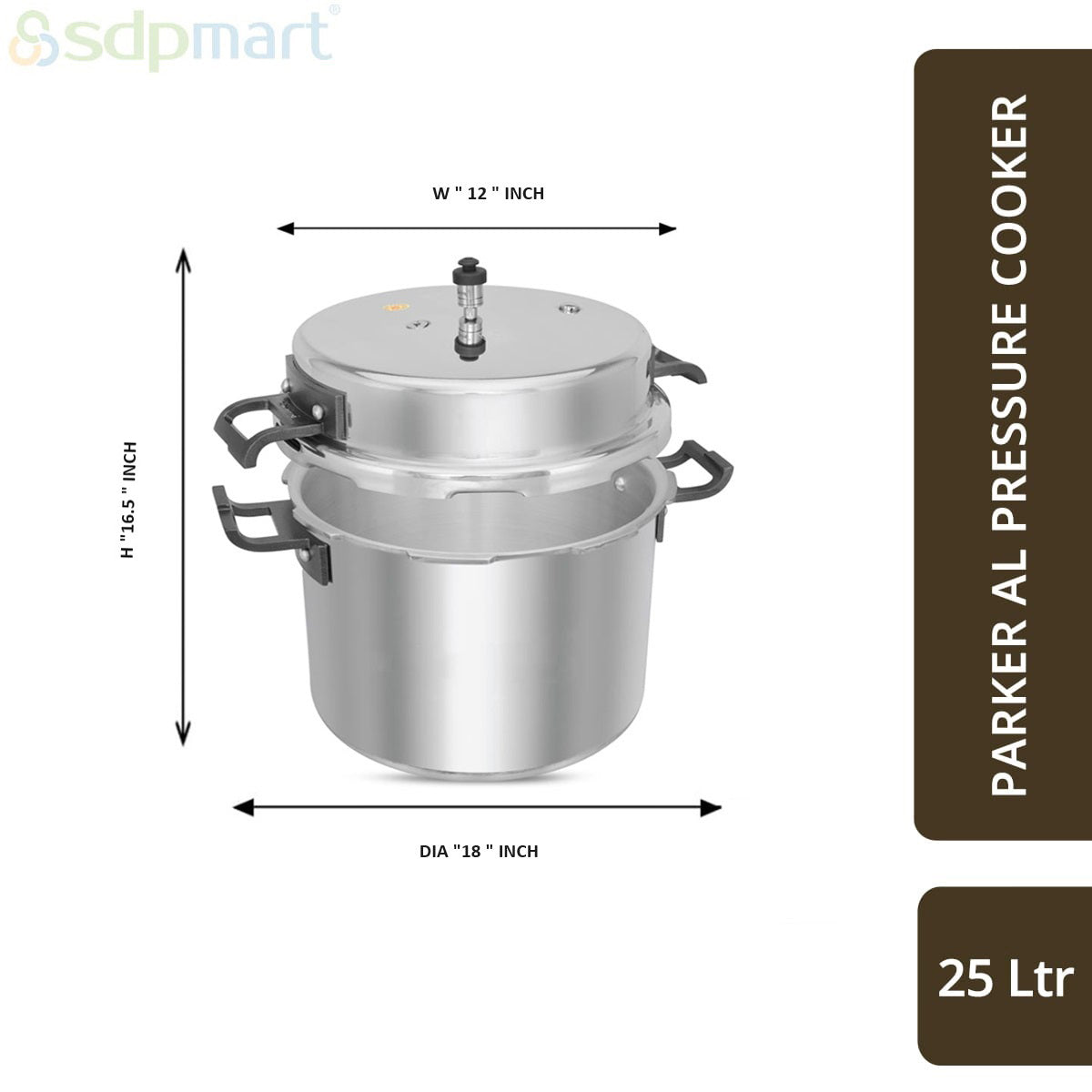 Parker Aluminum Pressure Cooker