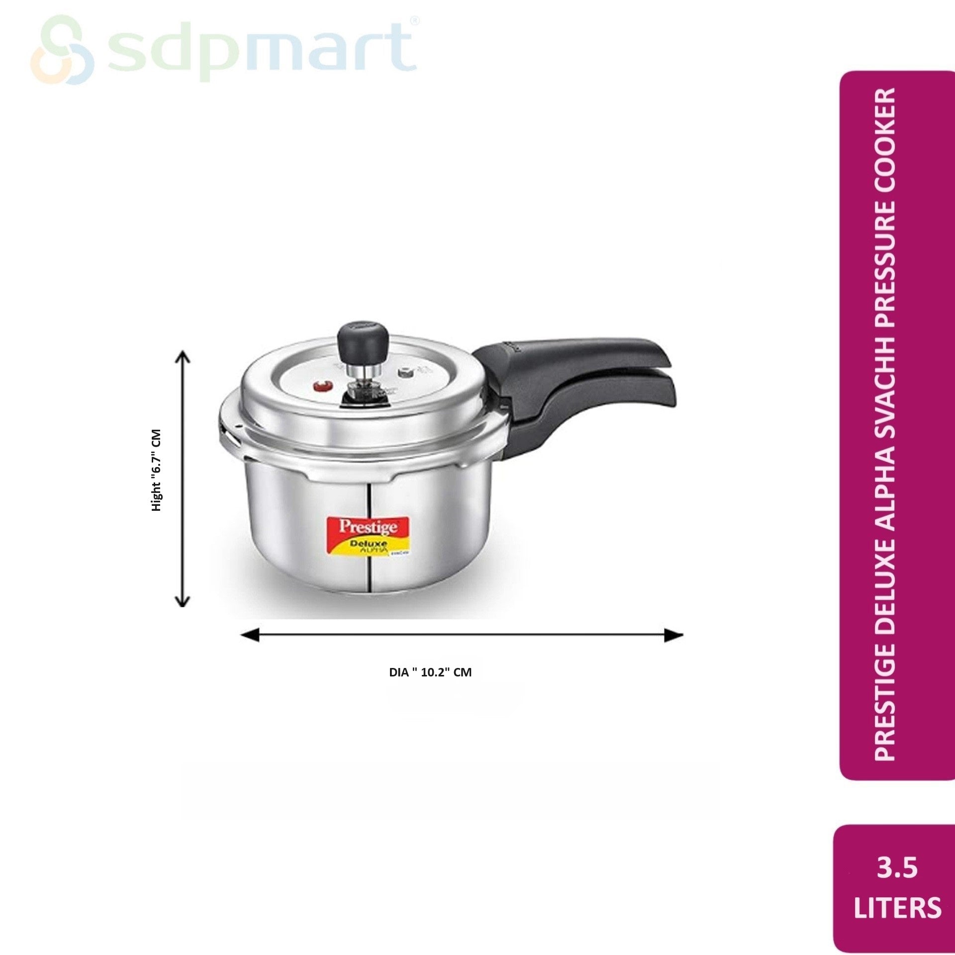 Prestige Deluxe Alpha Svachh Pressure Cooker