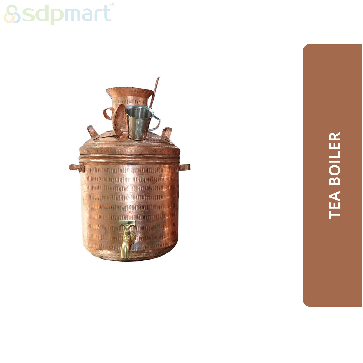 SDPMart Copper Tea Boiler Small