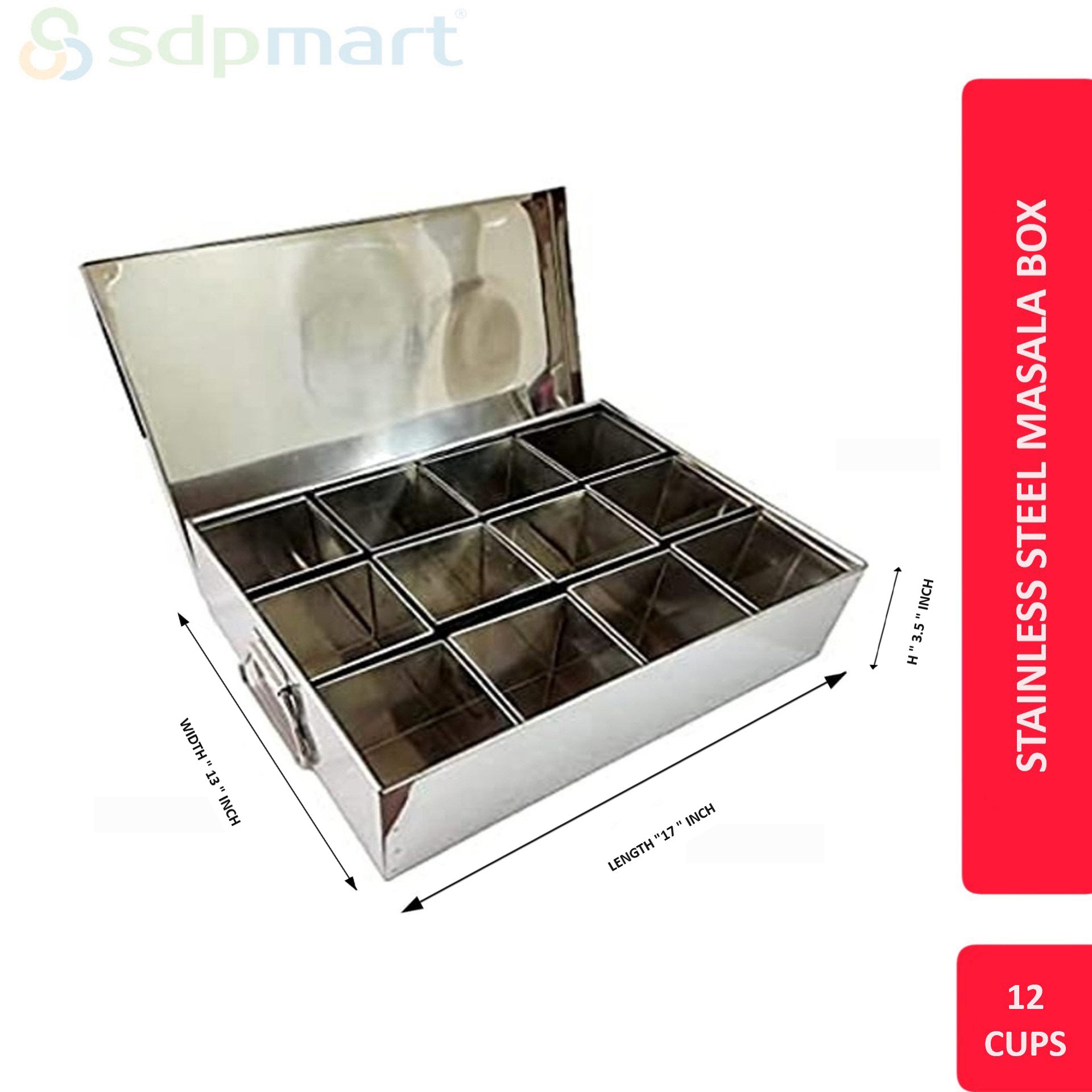 SDPMart SS Masala Box