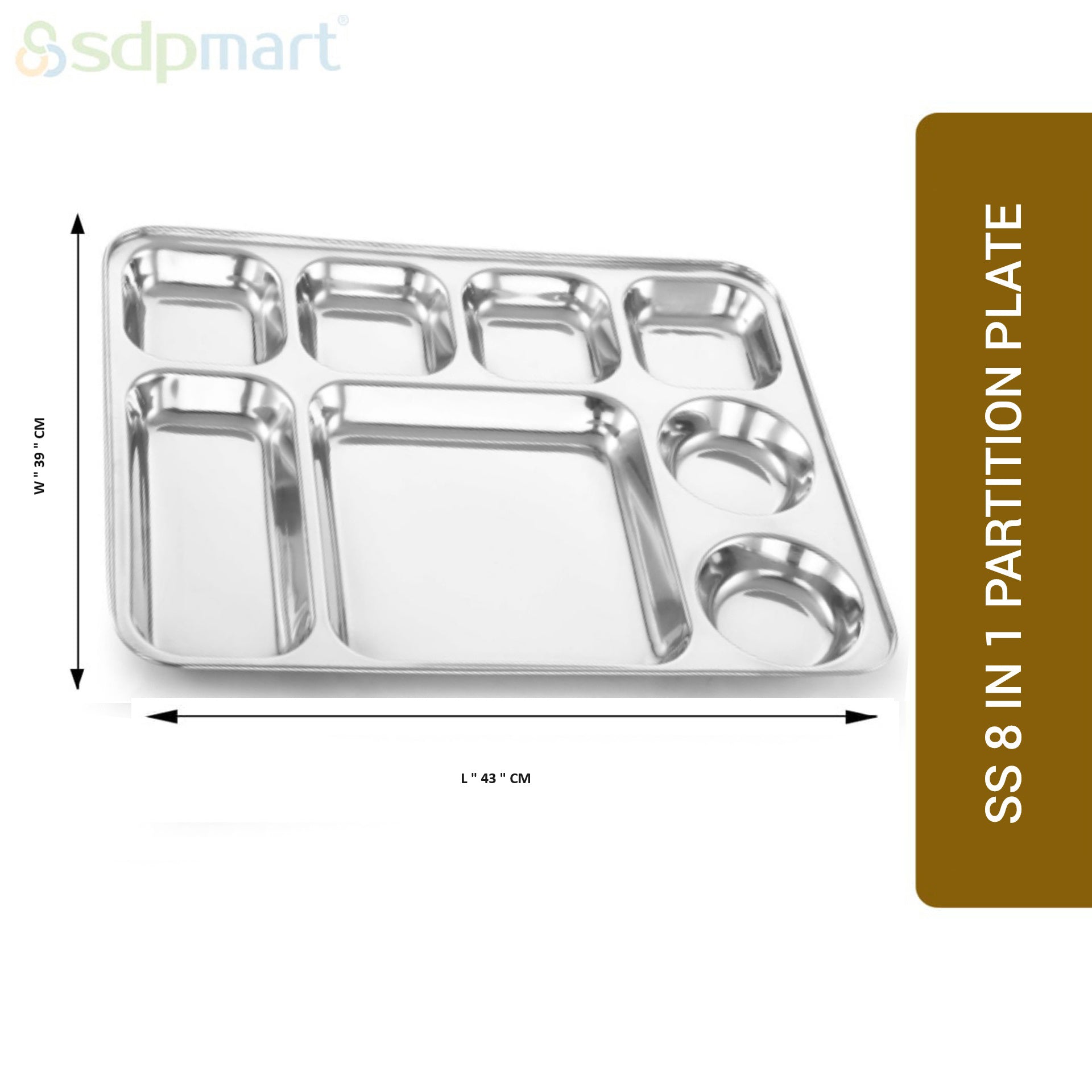 SDPMart SS Partition Plate