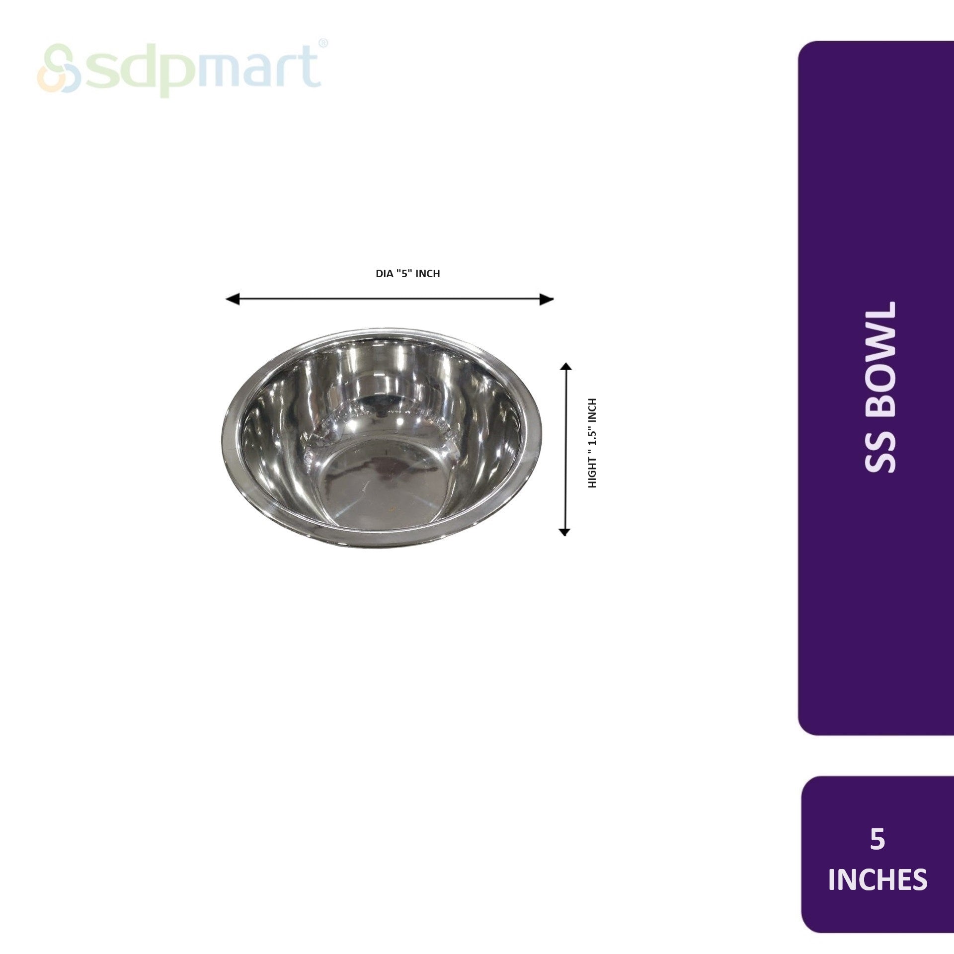 SDPMart SS Bowl