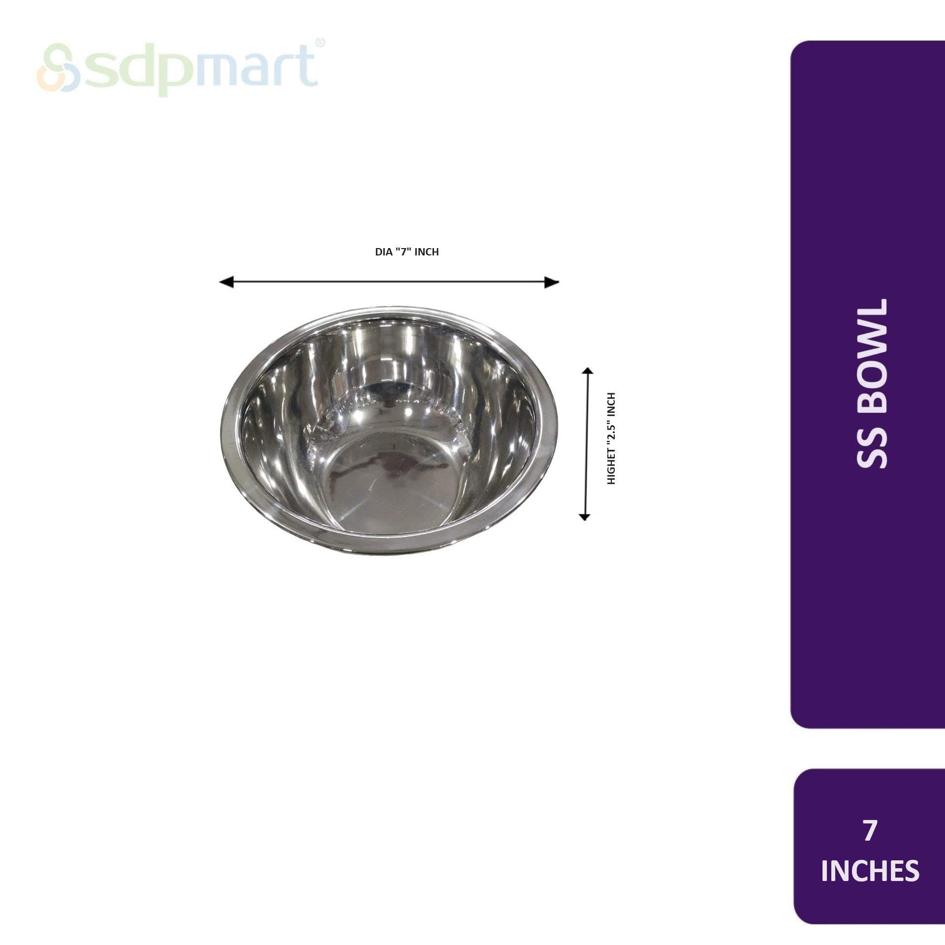 SDPMart SS Bowl