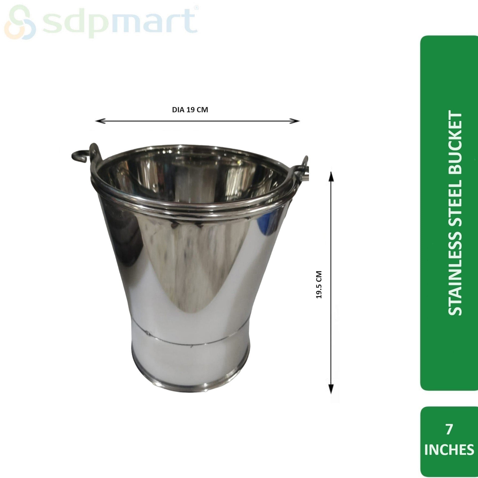 SDPMart SS Bucket