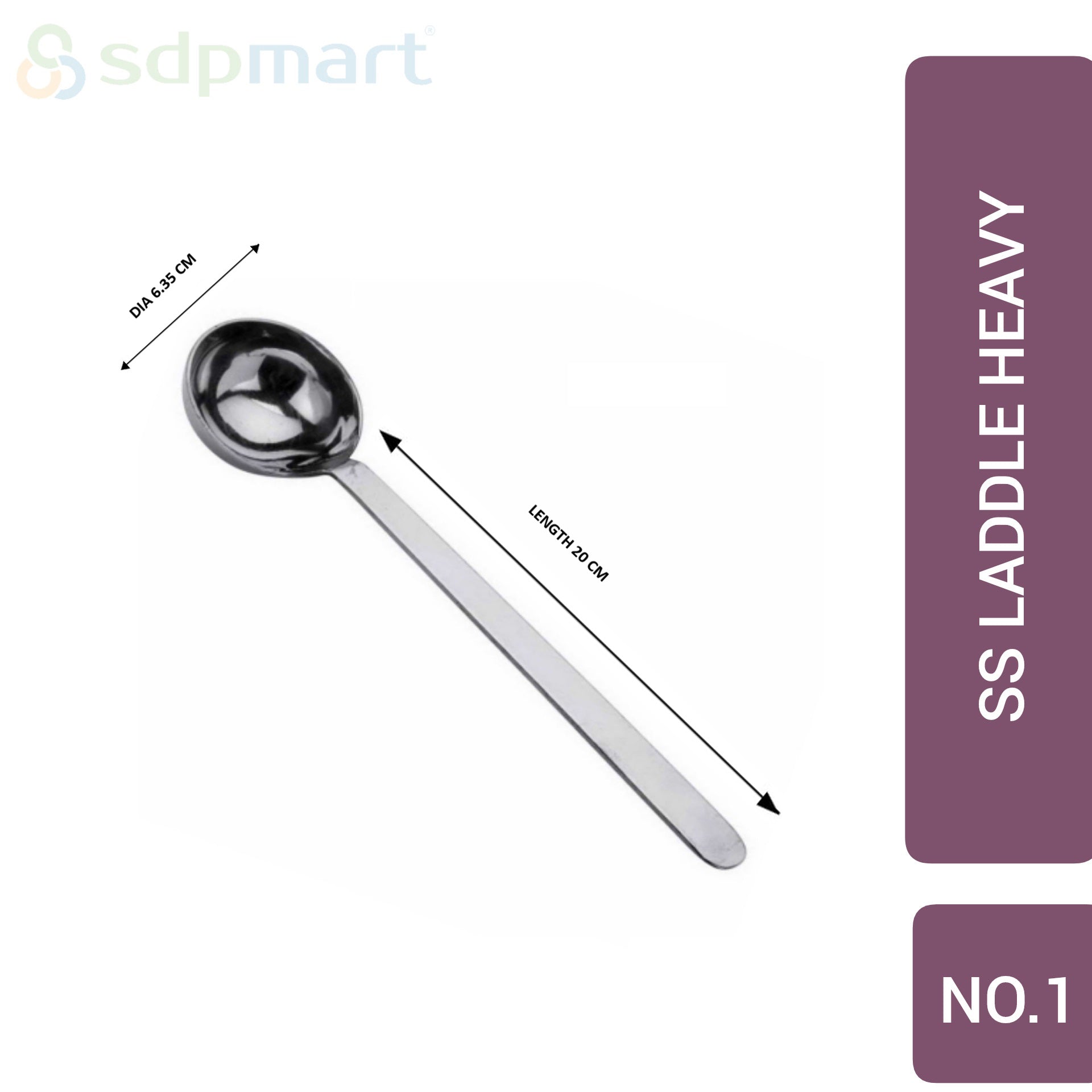 SDPMart SS Laddle Heavy