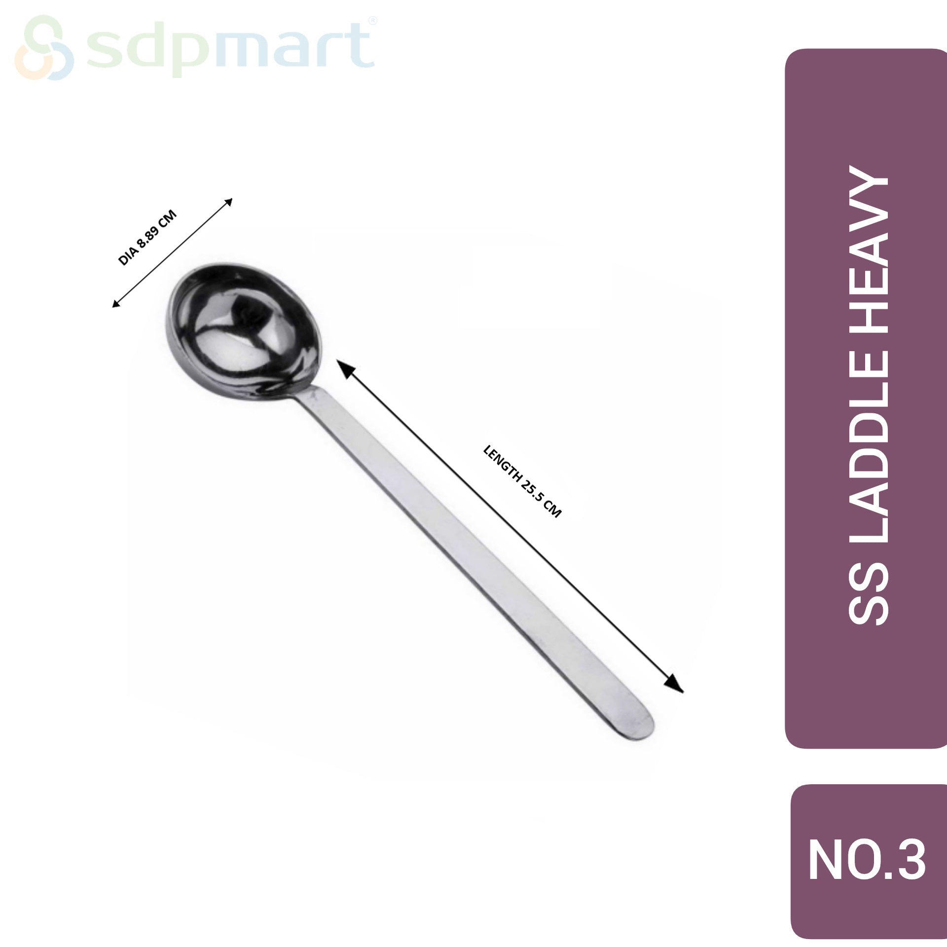 SDPMart SS Laddle Heavy