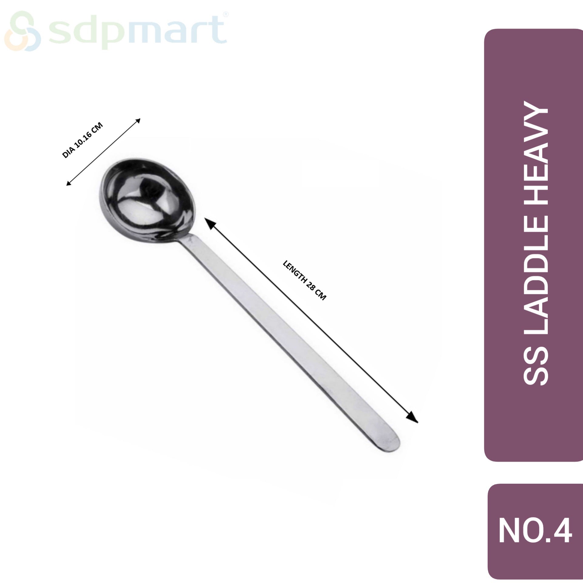 SDPMart SS Laddle Heavy