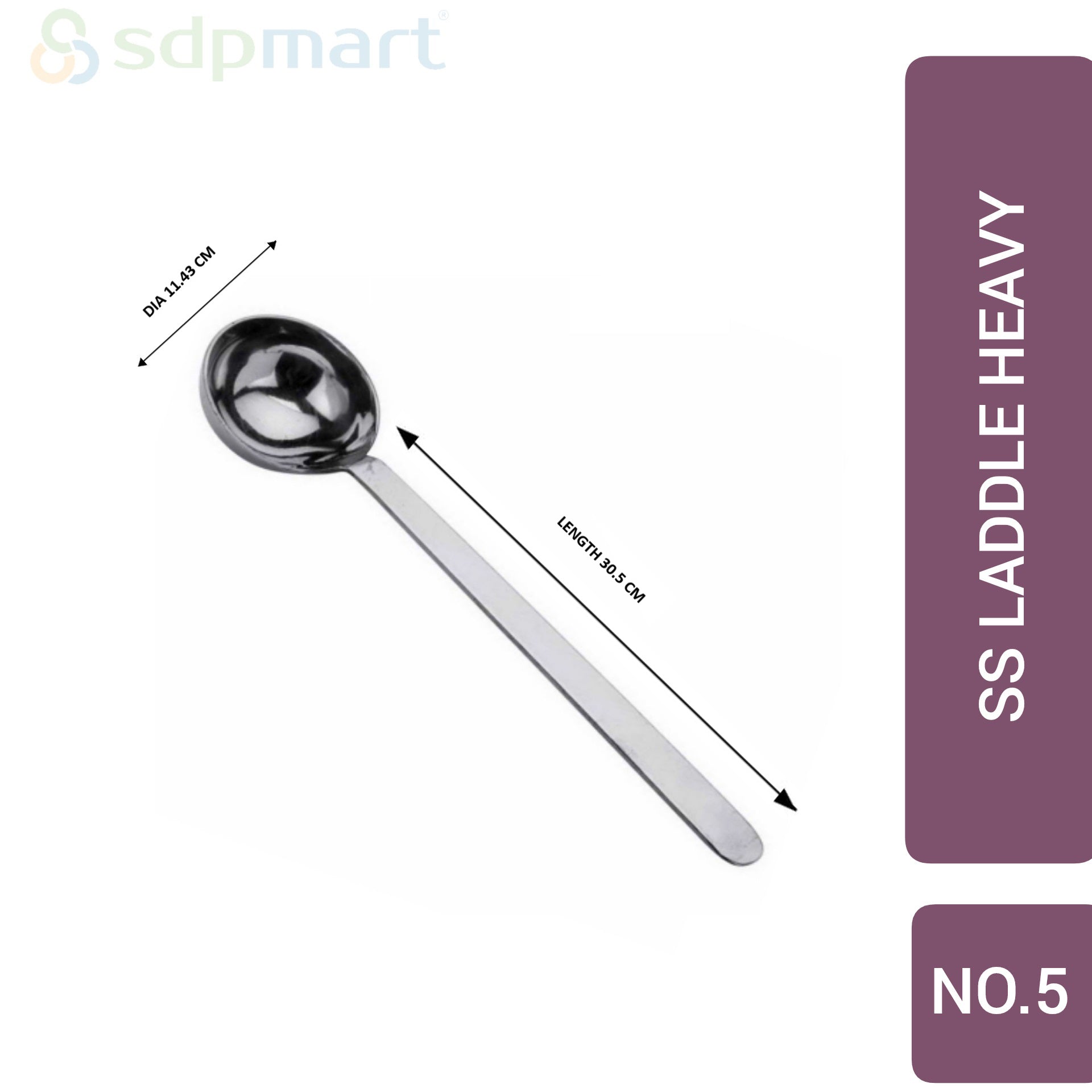 SDPMart SS Laddle Heavy