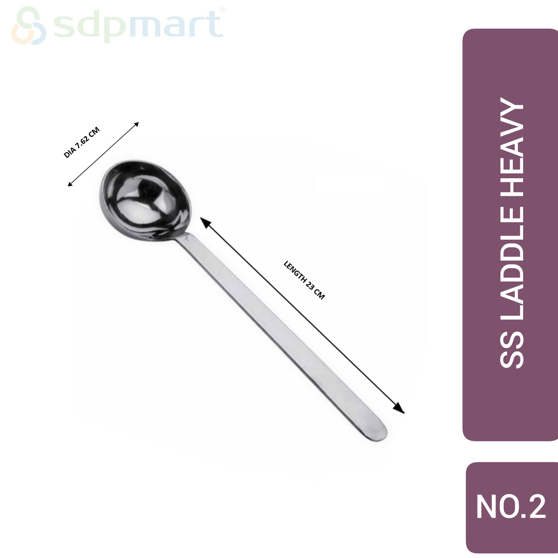 SDPMart SS Laddle Heavy