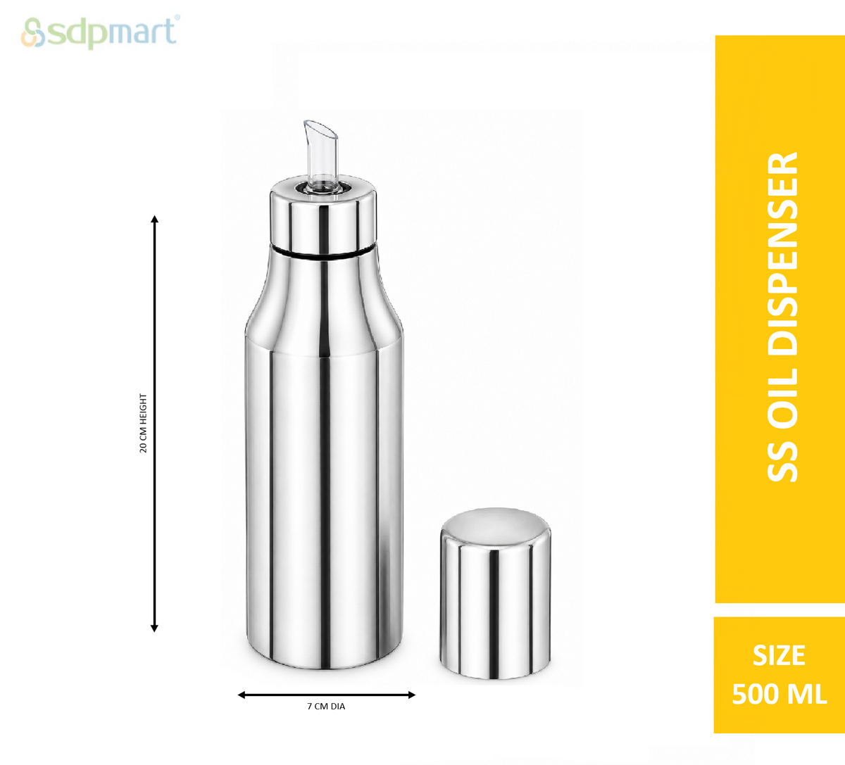 SDPMart SS Oil Dispenser