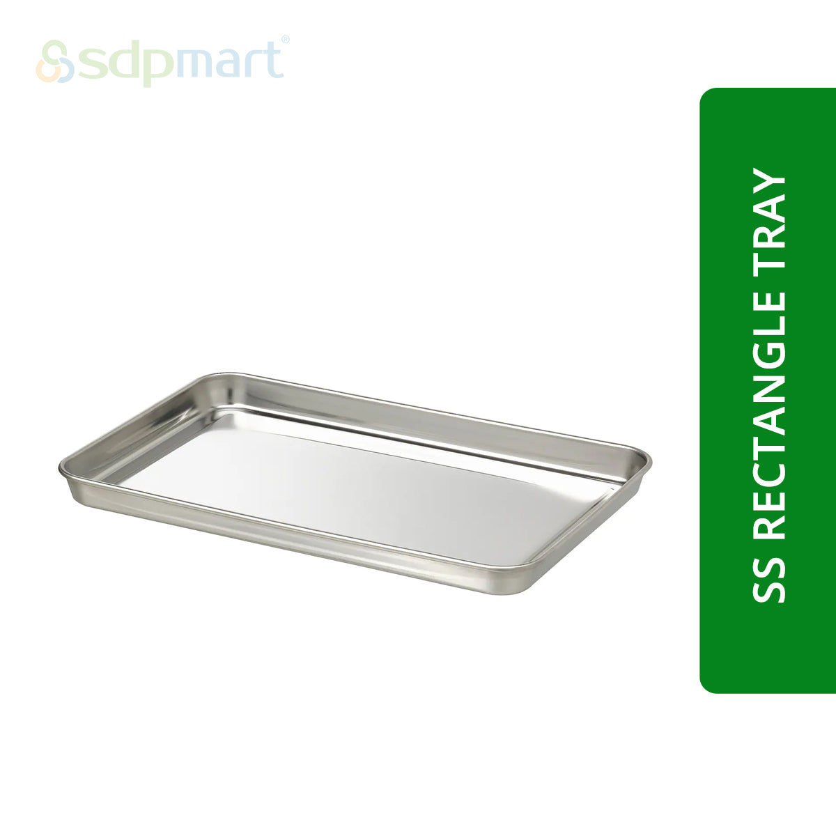 SDPMart SS Rectangle Tray