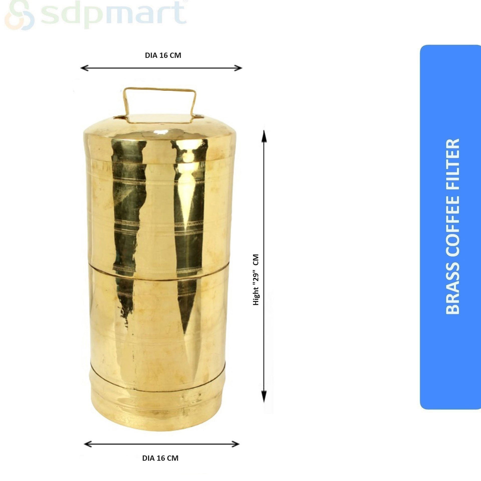 SDPMart Brass Coffee Filter