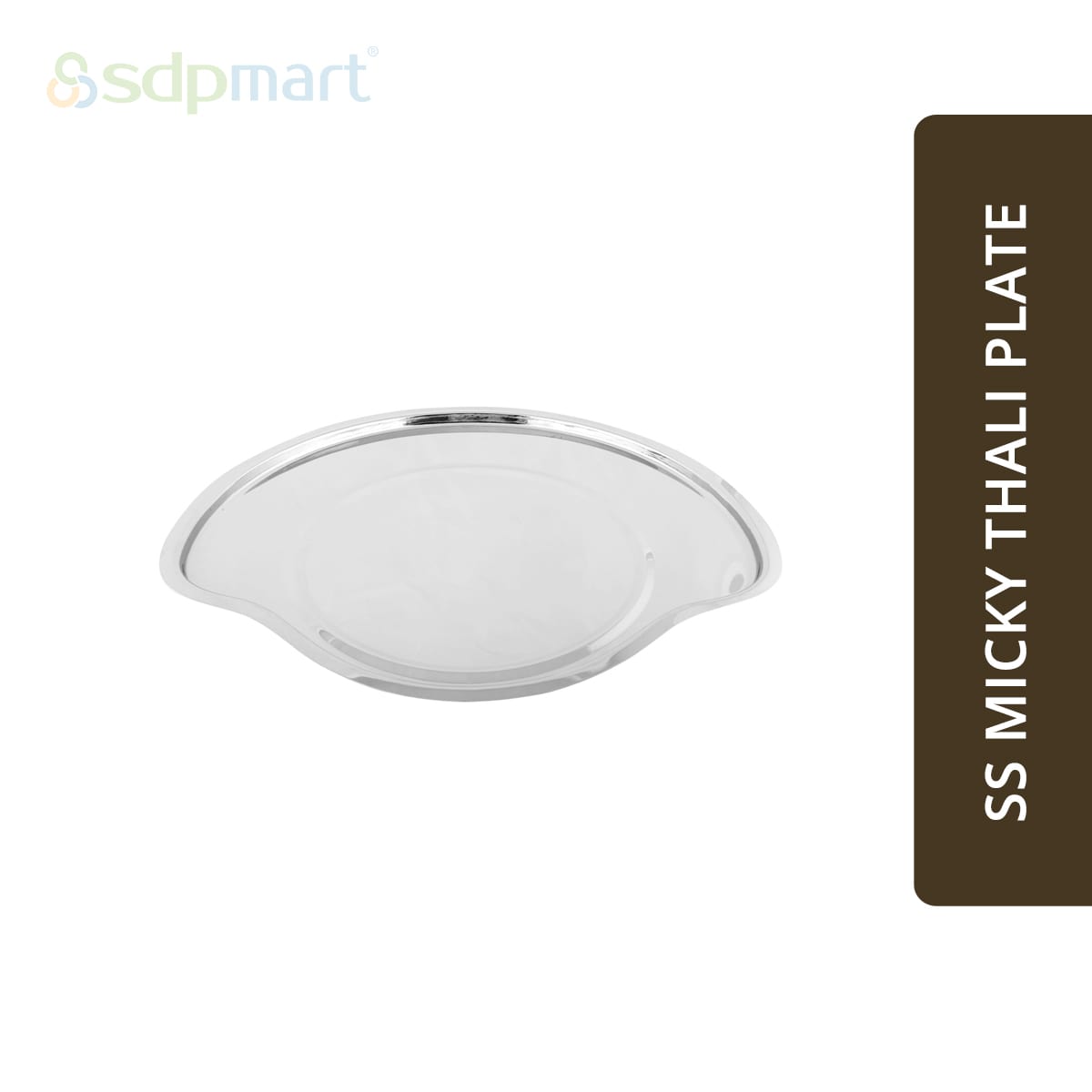 SDPMart SS Micky Thali Plate