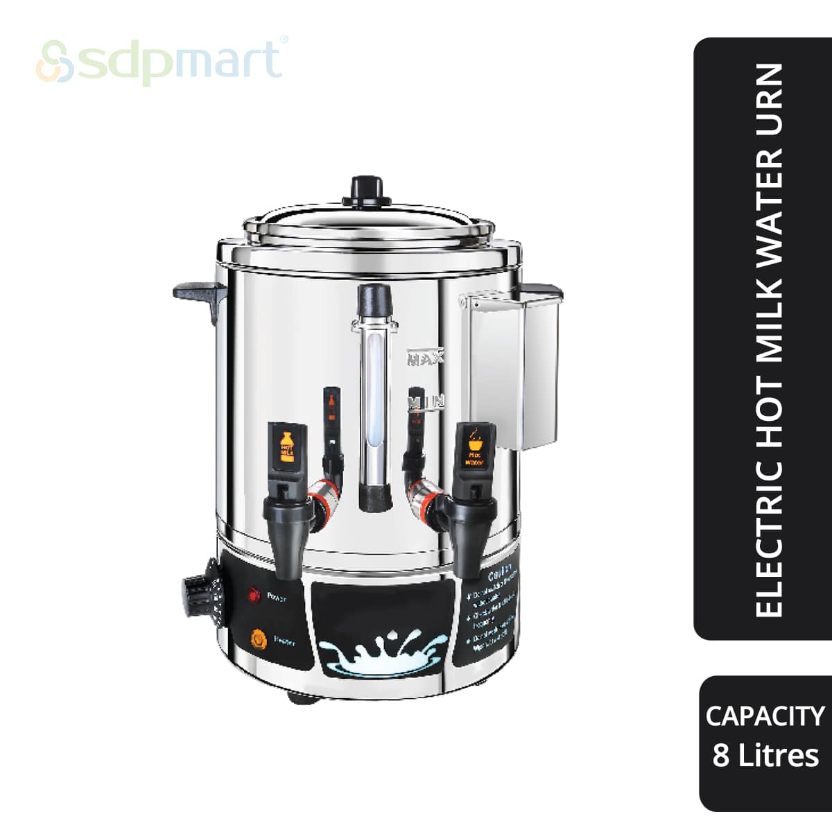 Amibev Electric Hot Milk Water Boiler URN