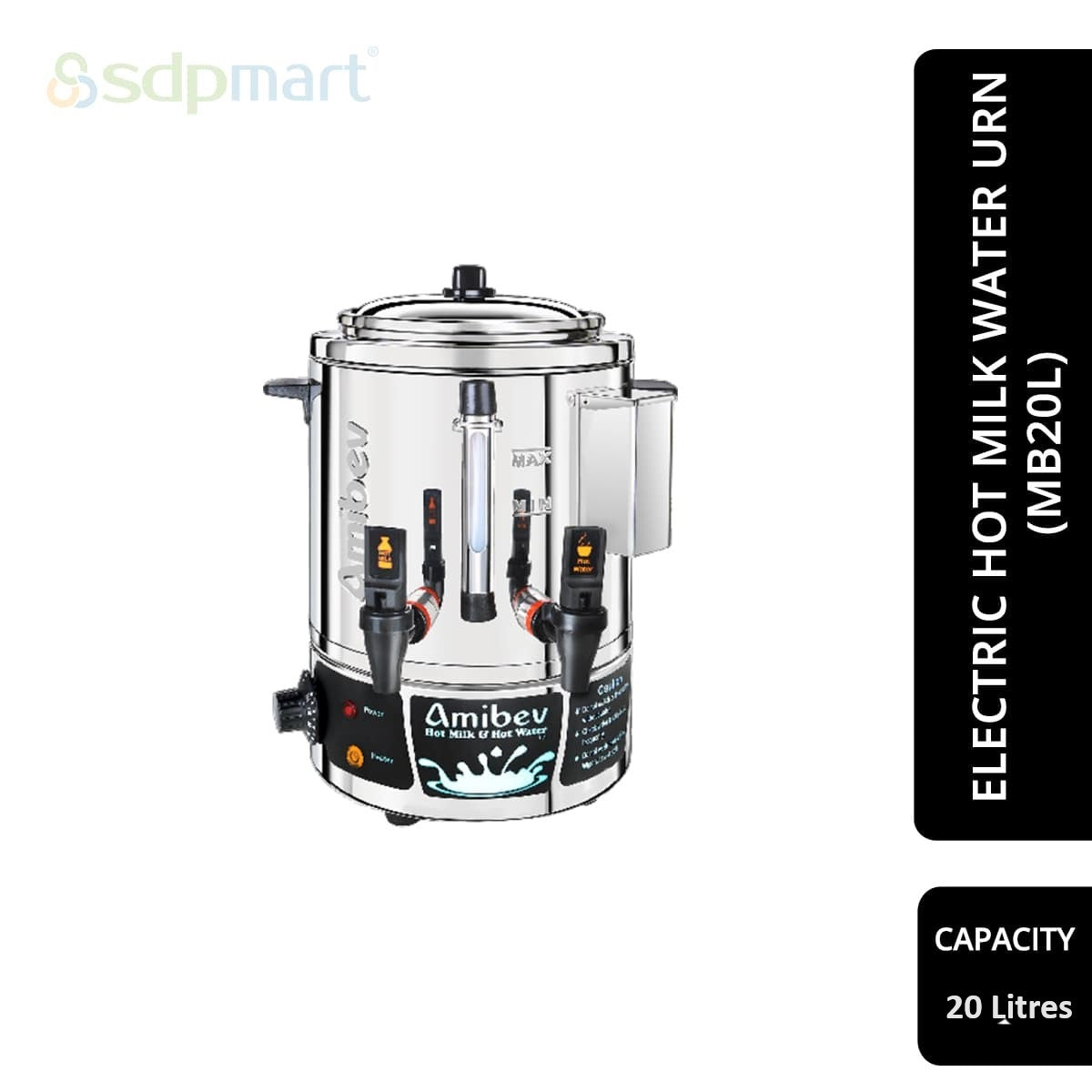 Amibev Electric Hot Milk Water Boiler URN