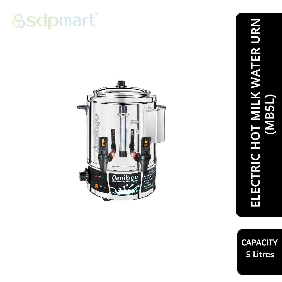 Amibev Electric Hot Milk Water Boiler URN