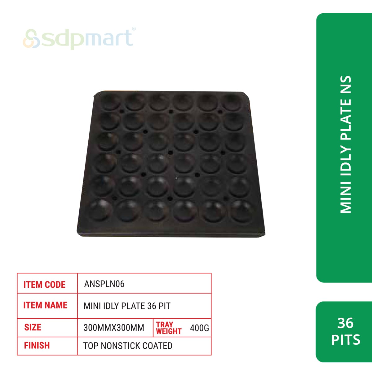 SDPMart Aluminum Idly Steamer Plates (Express)